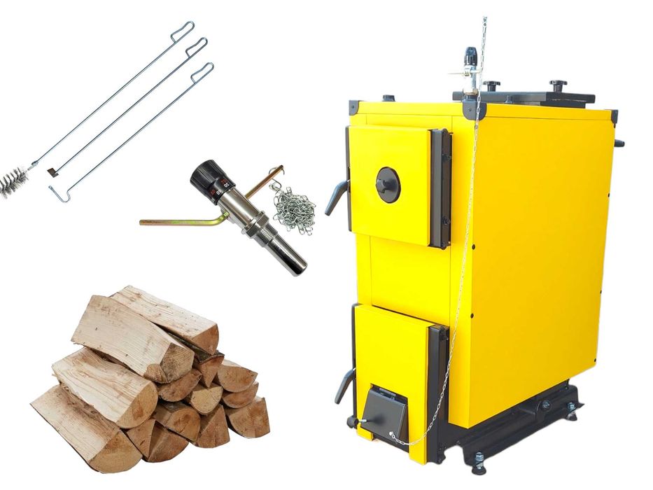 Kocioł na Drewno Feniks Agro 20kW do 220m2 Dostawa oraz Osprzęt Gratis