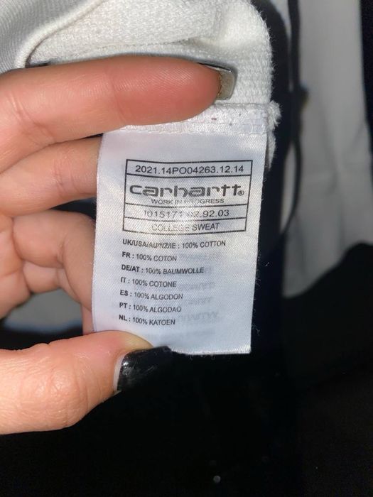 Кофта carhartt M размера