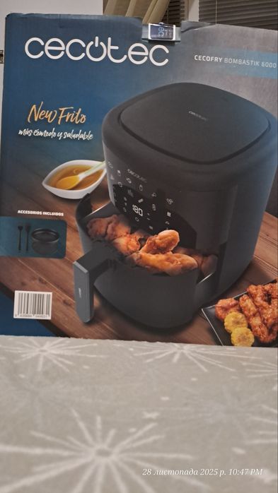 Мультипіч аерогриль CECOTEC Cecofry Bombastik 6000 Full  CCTC-04993