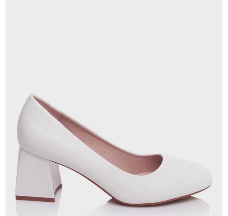 Туфлі жіночі білі весільні розмір 36