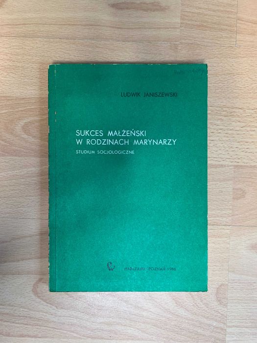 Książka Sukces małżeński w rodzinach marynarzy