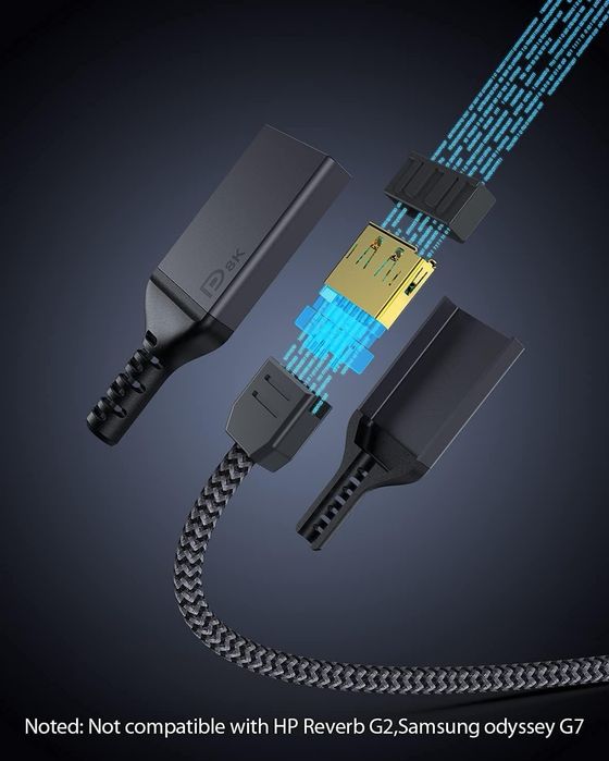 Adapter USB C DisplayPort 8K, 60Hz Maxonar