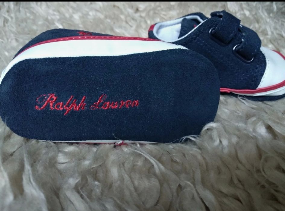 Snickersy skórzane niechodki Polo Ralph Lauren 17