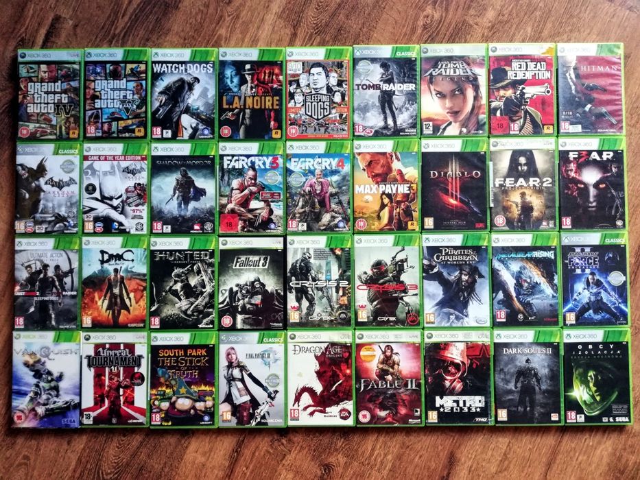 Gry XboX 360 Lego Kinect Dla Dzieci Fifa Wojskowe Samochody Forza Inne