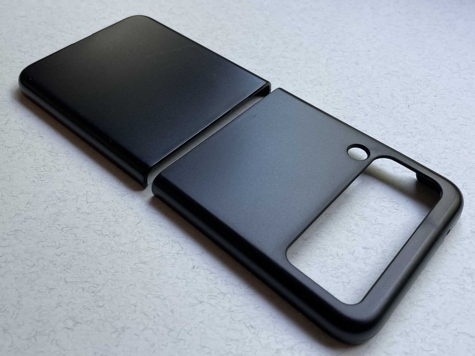 Samsung Galaxy Flip 3 чохол чорний матовий пластик чехол накладка