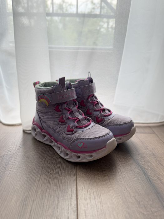 Демісезонні ботинки Skechers для дівчинки 27,5 розмір