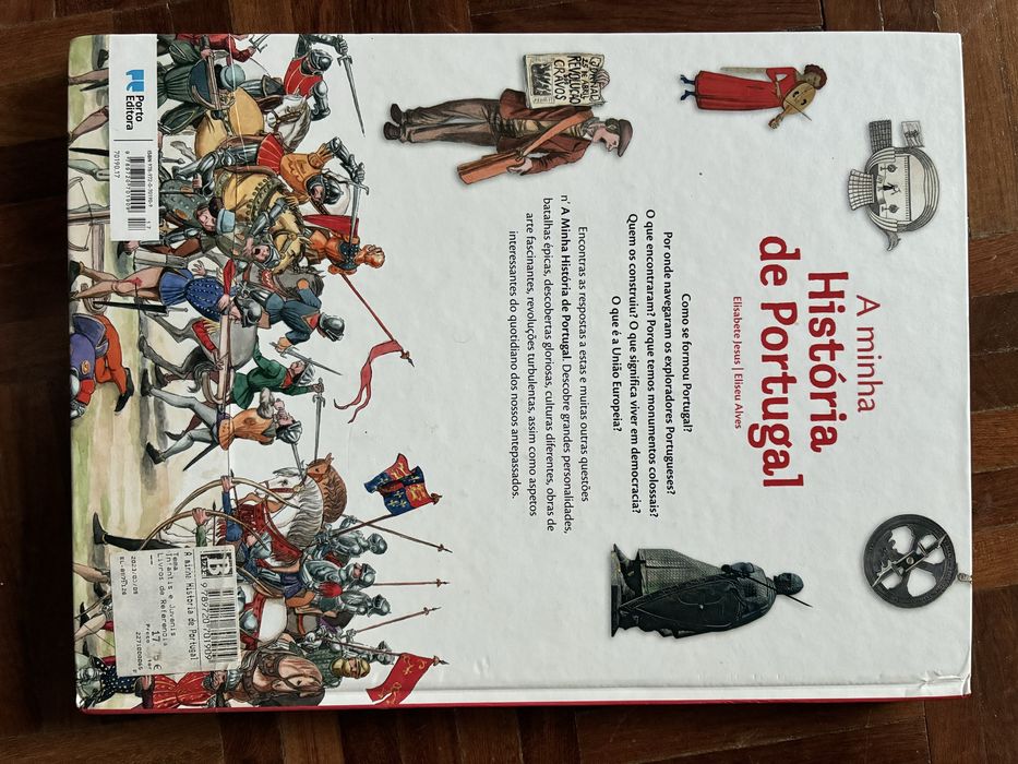 Livro A minha história de portugal