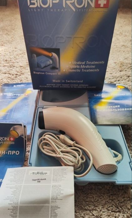 Лампа биоптрон zepter Компакт 3 Bioptron Compact 3 цептор від цептер