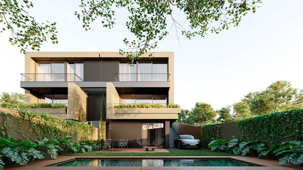 Moradia T3+1 com piscina e garagem em Gondomar