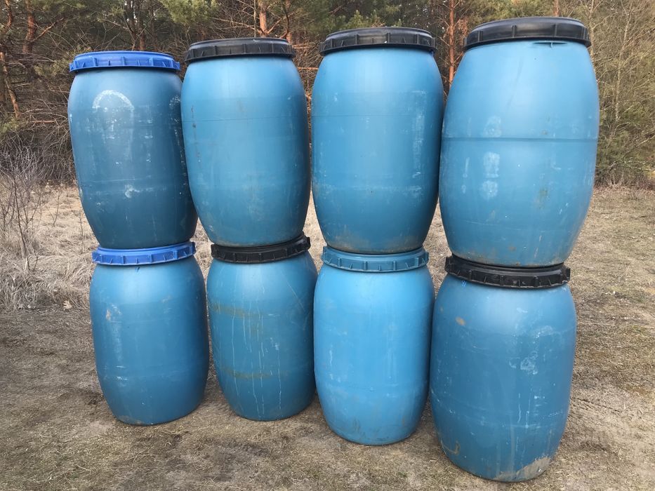 Бочки  з харчовим покриттям  на 200 л.