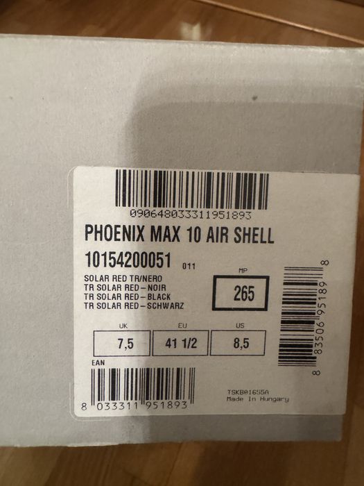 Лижні черевики Tecnica Phoenix Max 10 Air Shell 41,5 (26,5см)