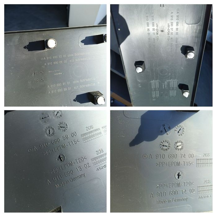 Молдінг спрінтер 907 листва молдинг sprinter 907 910 пластик планка