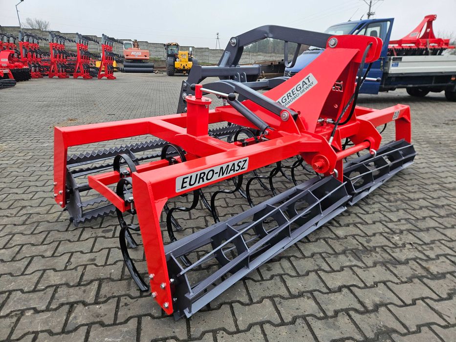 Agregat uprawowo siewny/uprawowy/brona/talerzówka Euro Masz.