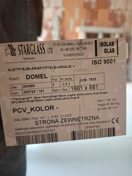 VEKA Softline 82 MD FIX PCV 1780x1000
