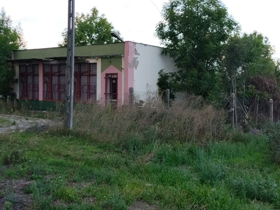 Sprzedam działkę z budynkiem - możliwość prowadzenia działalności  - Pow. Łęczycki