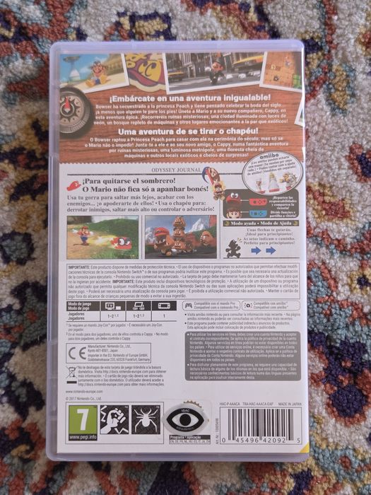Super Mario Odyssey Nintendo Switch