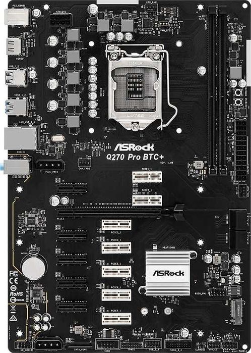 Motherboard ASRock Q270 Pro BTC+