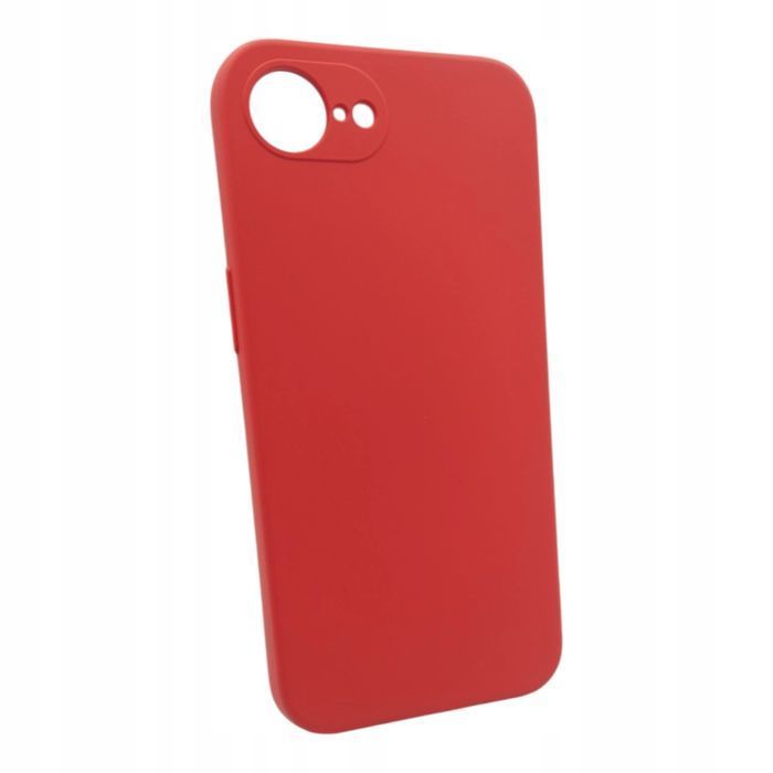 Silicon Case Do Iphone 16E Czerwony Pokrowiec Etui Silikon