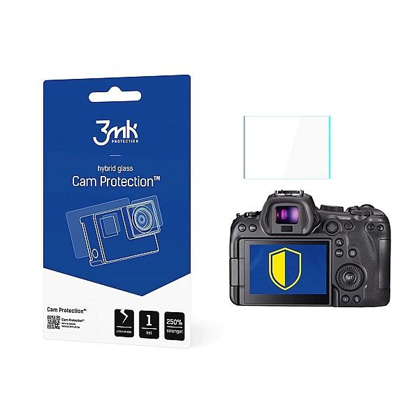 Szkło ochronne 3mk Cam Protection na Canon Eos R6