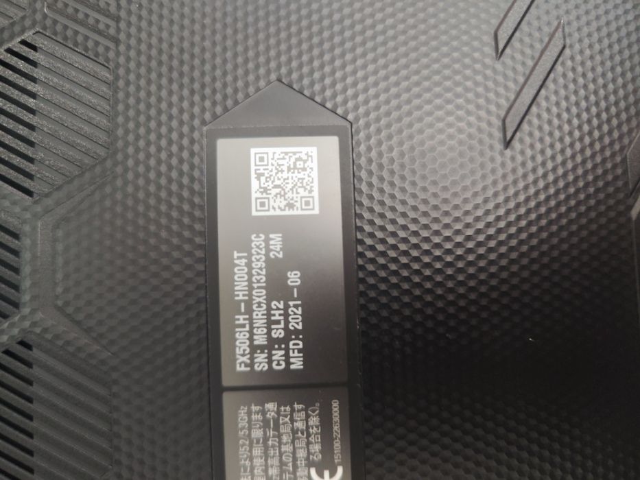 Laptop Gamingowy Asus  Tuf Gaming F15 Fx506LH