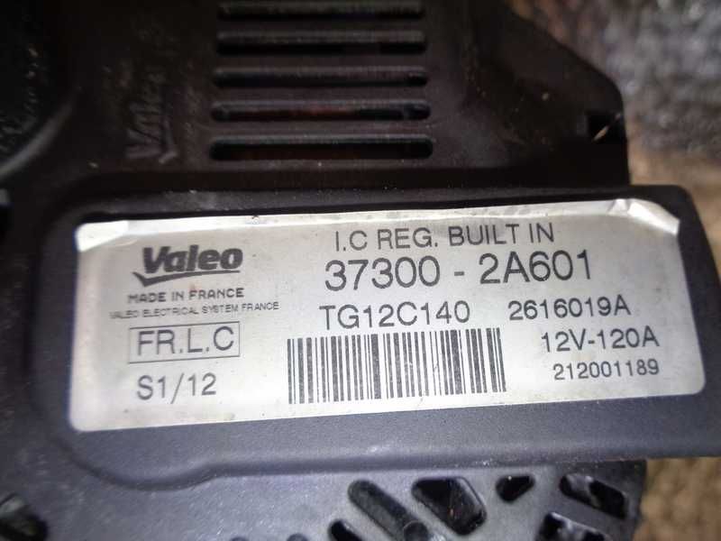 Alternator Kia Ceed 1.6 CRDI 37300-2A601 120A TG12C140