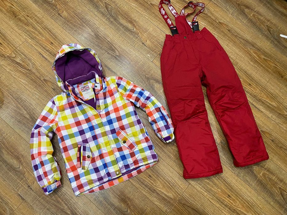 Лыжный костюм зимний комбинезон на девочку оригинал Baden р.134