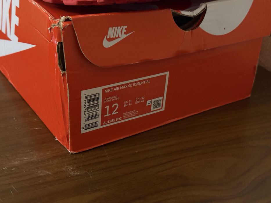Nike Air Max 90 Essential Triple Red