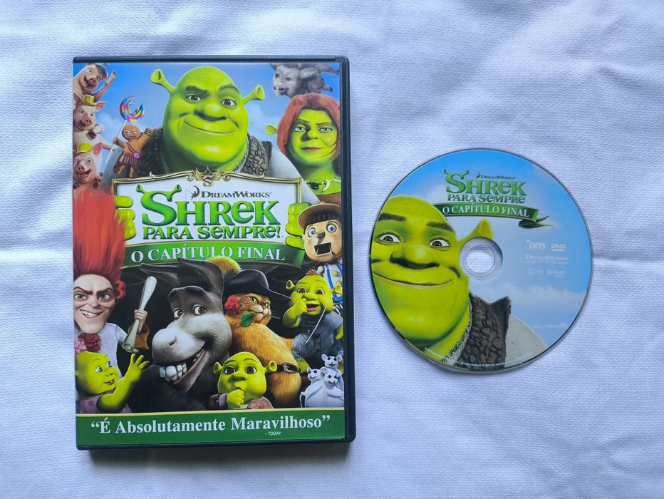 DVD Shrek Para Sempre