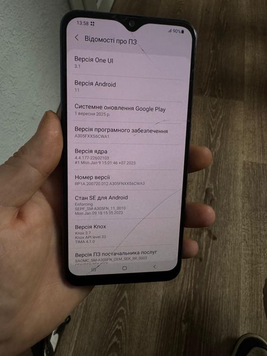 Продам самсунг а30