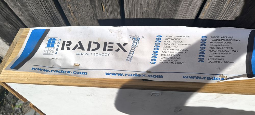 Schody strychowe właz Radex