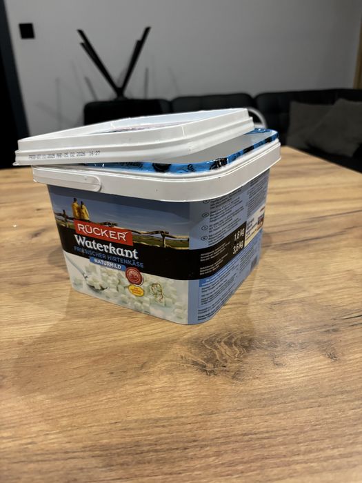 Wiaderka plastikowe 3,5L spożywcze, wiadro solidne
