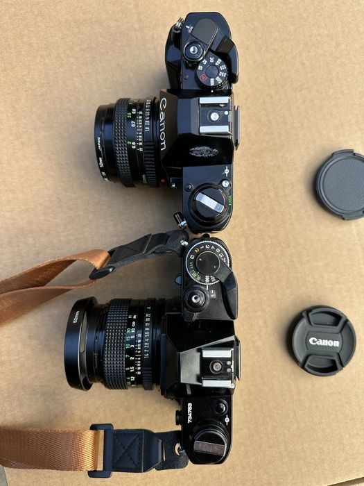 Фотоаппарат Canon AE-1 FD 1:1.4 50мм Canon AL-1 FD 1:1.8 50мм