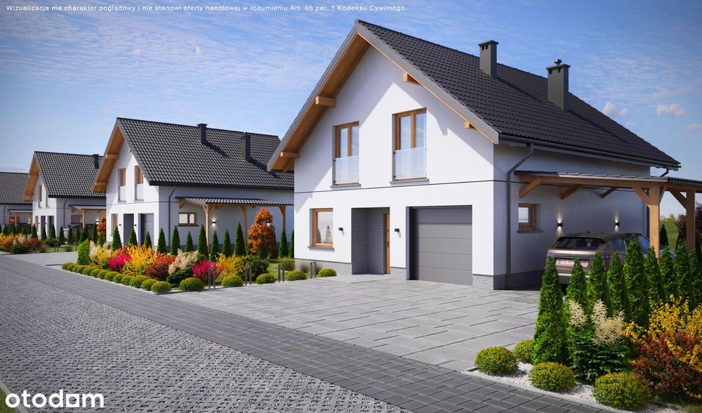 NOWE domy - Raciborowice - TYLKO 3 km od Krakowa -  gmina Michałowice