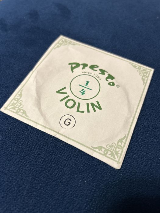 PRESTO struna G 1/4 struna do skrzypiec G
