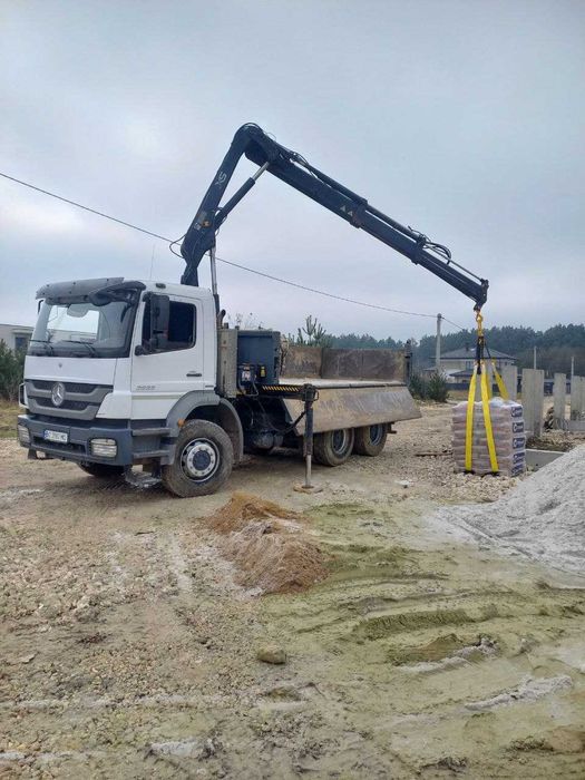 Кран-маніпулятор-самоскид