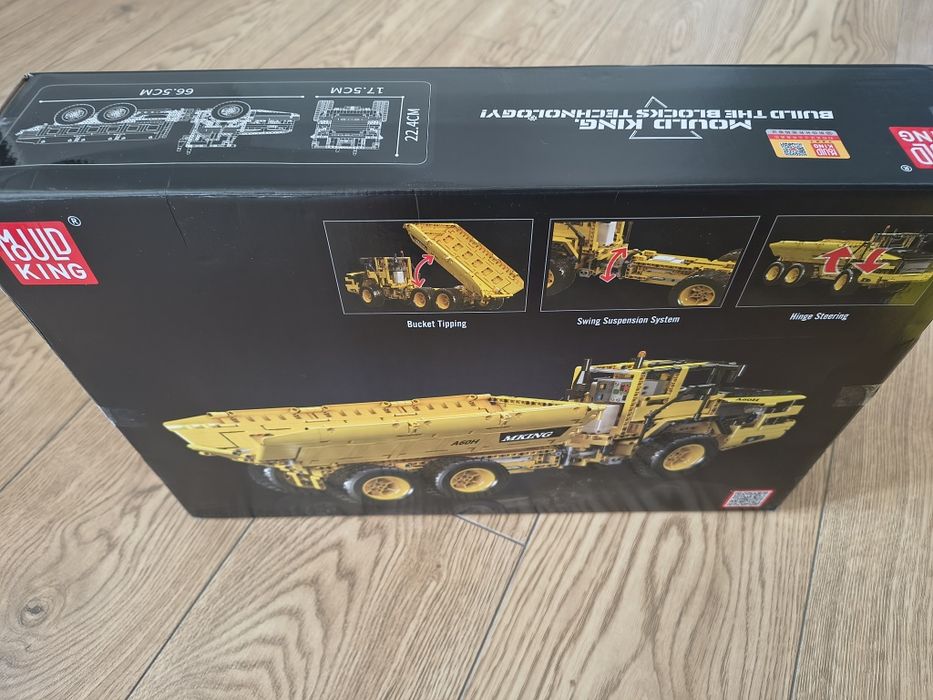 Klocki Mobile King wywrotka 17010 + zestaw sterowania RC