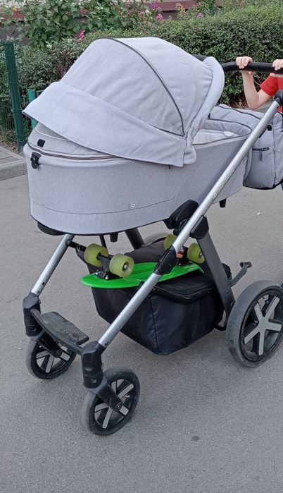 Дитячий візок 2 в 1 BabyDesign Husky 2020