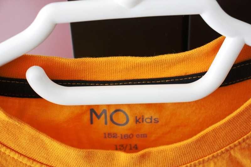 Sweat alaranjada Never stop learning MO Kids tamanho 13-14 anos