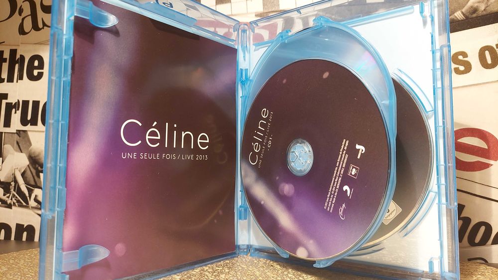 Celine Dion - Une Seule Fois Live Koncert Blu-ray + 2x CD