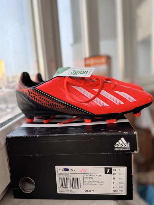 дитячі футбольні бутси Adidas F10 TRX FG J