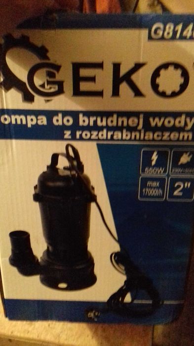 Pompa do brudnej wody Geko