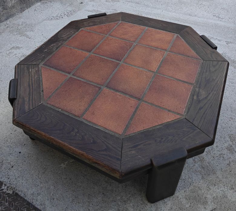 Mesa de centro madeira maciça