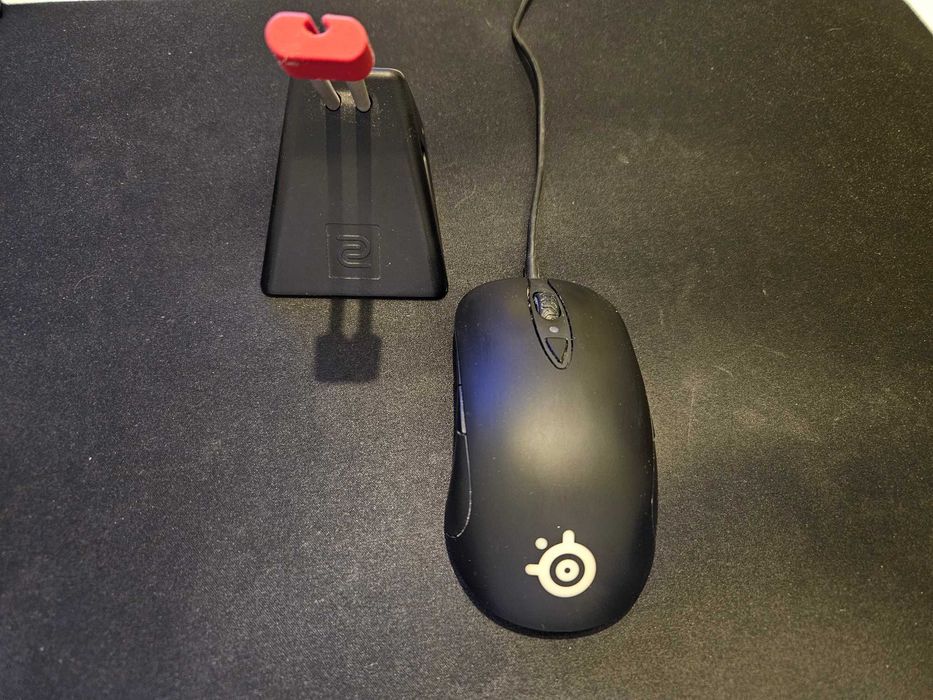 Mysz Steelseries Sensei Ten + BENQ Mouse bungee Zowie Camade