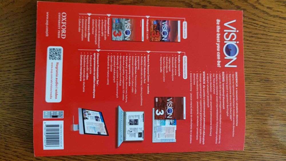 Vision 3. Zeszyt ćwiczeń + kod online, nowy. Wyd.2020