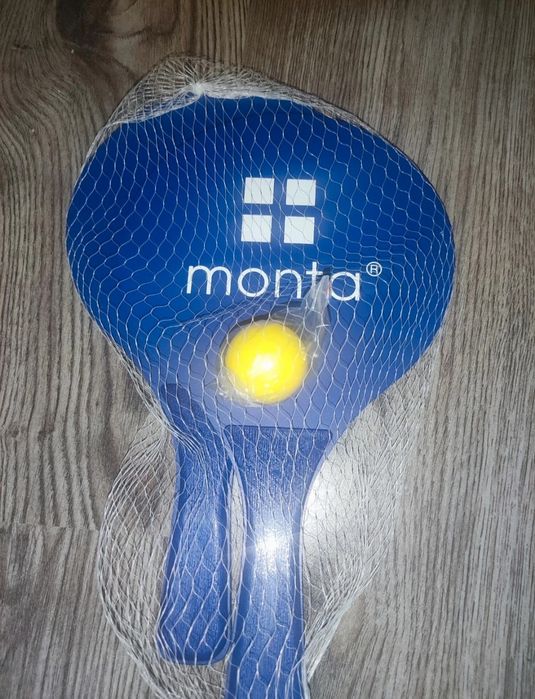 Zestaw rakietka i piłka do tenisa stołowego ping pong