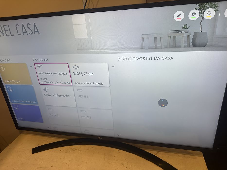 LG 50" 4K Smart TV webOS topo de gama