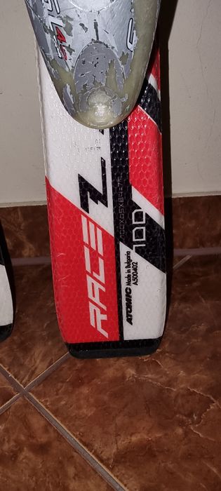 Zestaw narty atomic 100 + buty atomic + kask i gogle