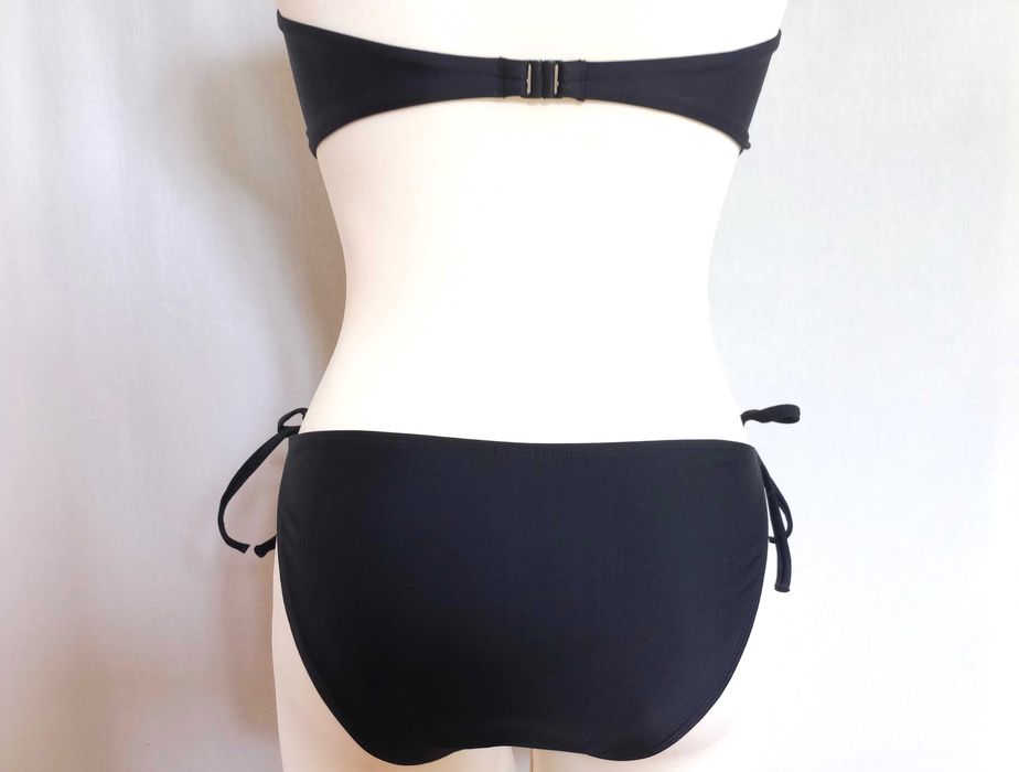 Strój Kąpielowy czarny Dwuczęściowy Bikini r. 40 NOWY