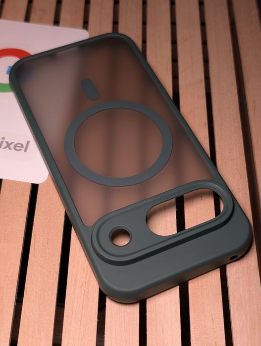 NEW! Захисний чохол з МАГСЕЙВ для Google Pixel 9 Зелений