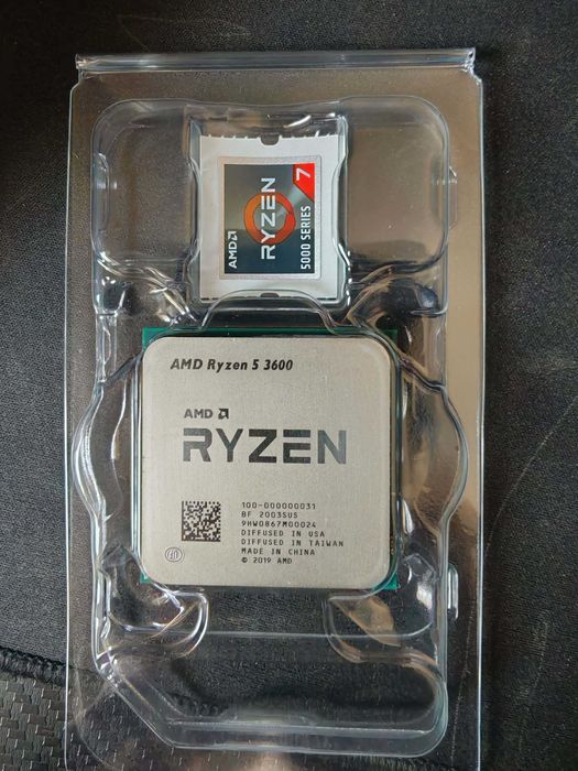 procesor AMD Ryzen 3600 + chłodzenie SilentiumPC SPC Fera 3 Endorfy AM4 - uszanowane